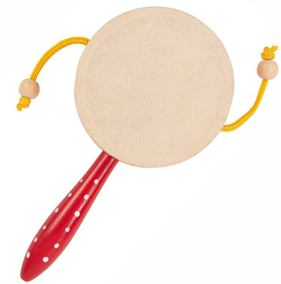 PP World Early Years Monkey Drum - Red