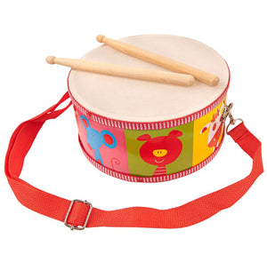 PP World Early Years Wooden Drum - Animals