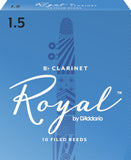 Rico Royal Bb Clarinet Reed 1.5