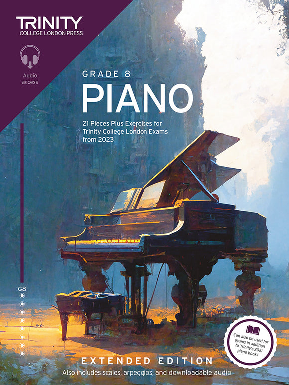 TCL Piano Grade 8 Exam Pieces And Exercises From 2023 Extended Edition