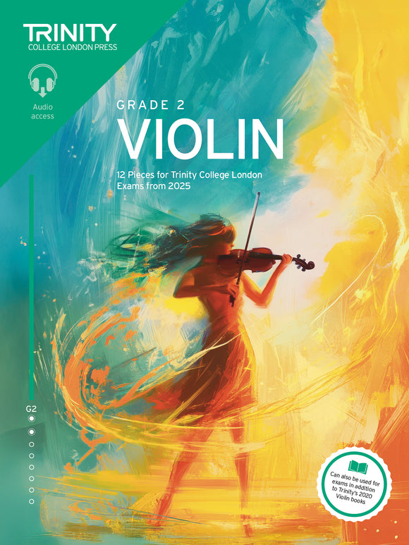 Trinity College London Violin Exam Pieces from 2025: Grade 2