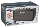 Vintage Retro 15w Guitar Amplifier with DSP ~ Vintage White