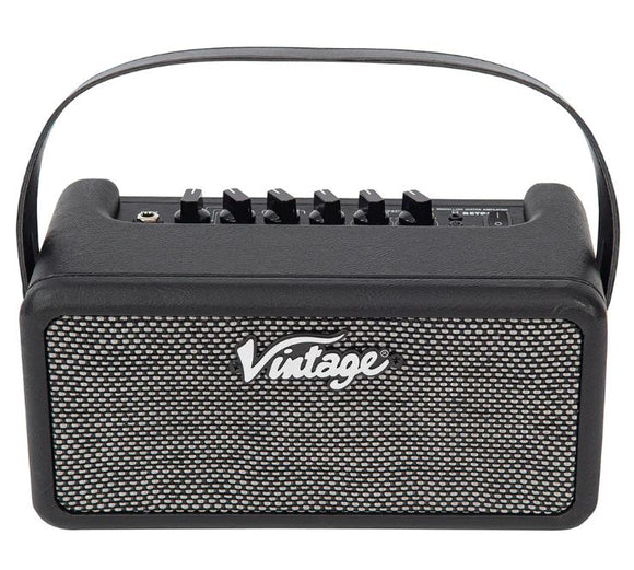 Vintage Retro 15w Guitar Amplifier with DSP ~ Black