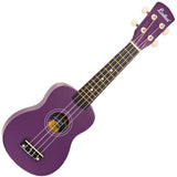 Laka Rainbow Soprano Ukulele - Violet