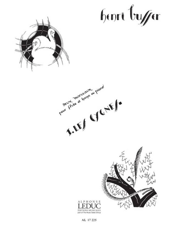 E09 Henri Busser Les Cygnes Flute And Piano