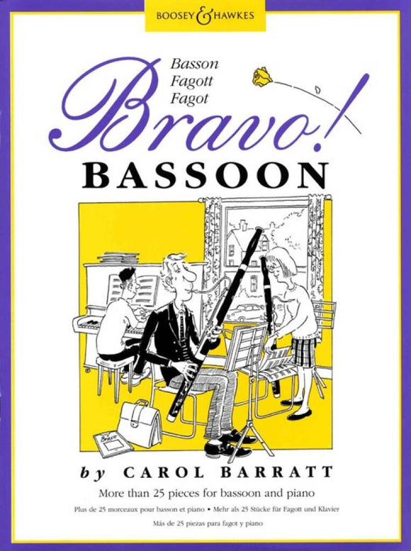 Carol Barratt: Bravo Bassoon For Bassoon And Piano