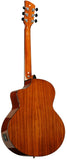 Brunswick BTK60 Grand Auditorium Electro/Cut Ebony Koa