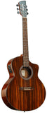 Brunswick BTK60 Grand Auditorium Electro/Cut Ebony Koa