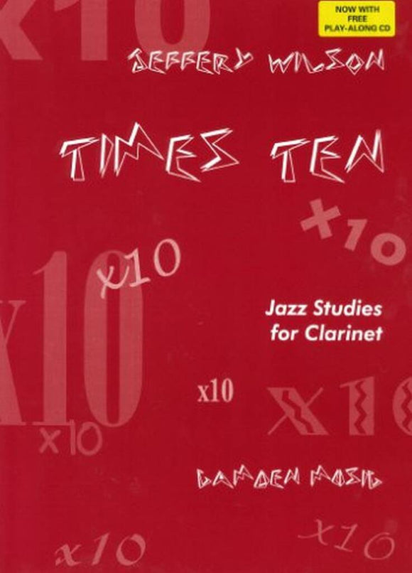 Wilson Times Ten Jazz Studies For Clarinet