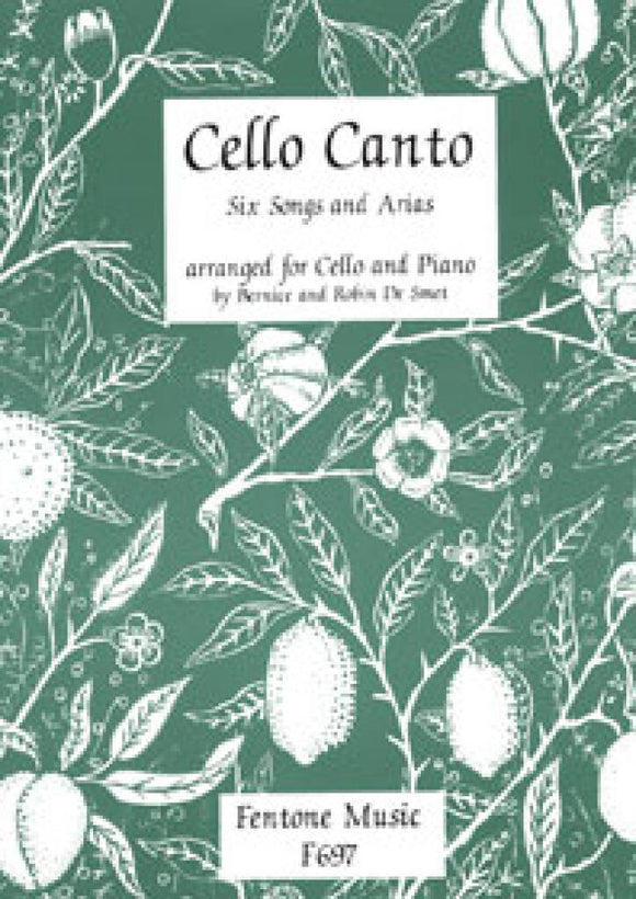 De Smet Cello Canto For Cello And Piano