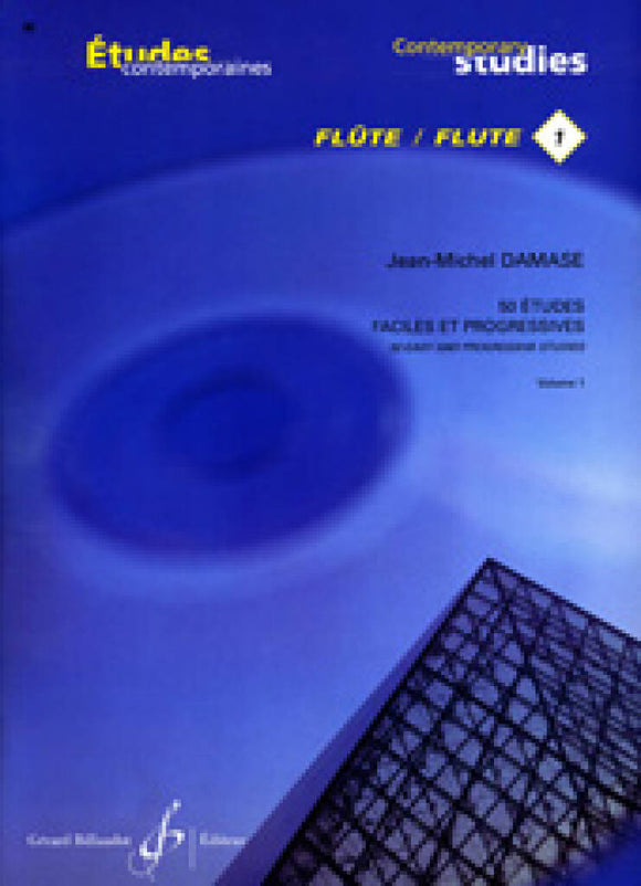 Damase 50 Easy And Progressive Studies For Flute