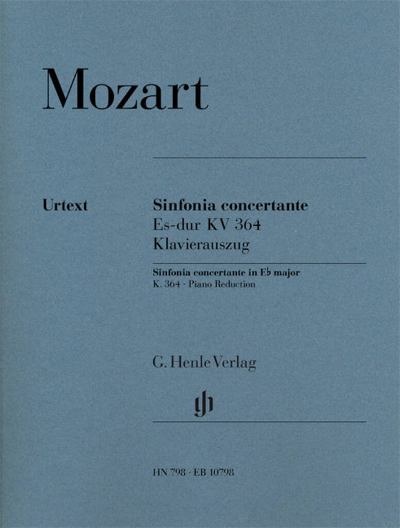 Mozart: Sinfonia Concertante Arranged For Violin Viola And Piano