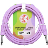 Kirlin Pastelpop Guitar Cable 10ft - Lavender Ice