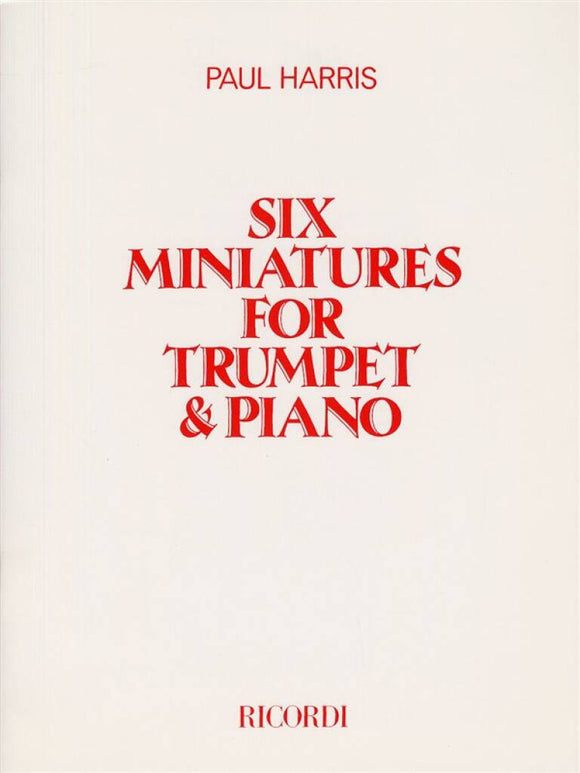 Harris: 6 Miniatures For Trumpet And Piano