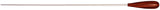 Montford Baton 14 White Lacquer Stick Pau Rosa Taper Handle