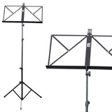 TGI Music Stand Student Series 3 Piece Folding Stand Black