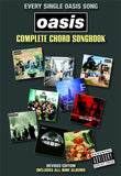 Oasis Complete Chord Songbook cover with album cover images and text.