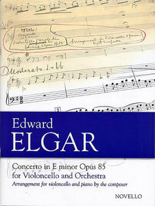 Elgar Concerto Em Op.85 Cello and Piano