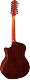 Rathbone R3SBCE12 - No 3 Electro Acoustic Cutaway 12 String Guitar Solid Engelmann Spruce Top Bocote Back And Sides