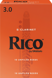 Rico Eb Clarinet Reed - Box of 10