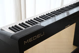 Medeli PERFORMER Series Digital Compact Stage Piano. 88 Key. Black