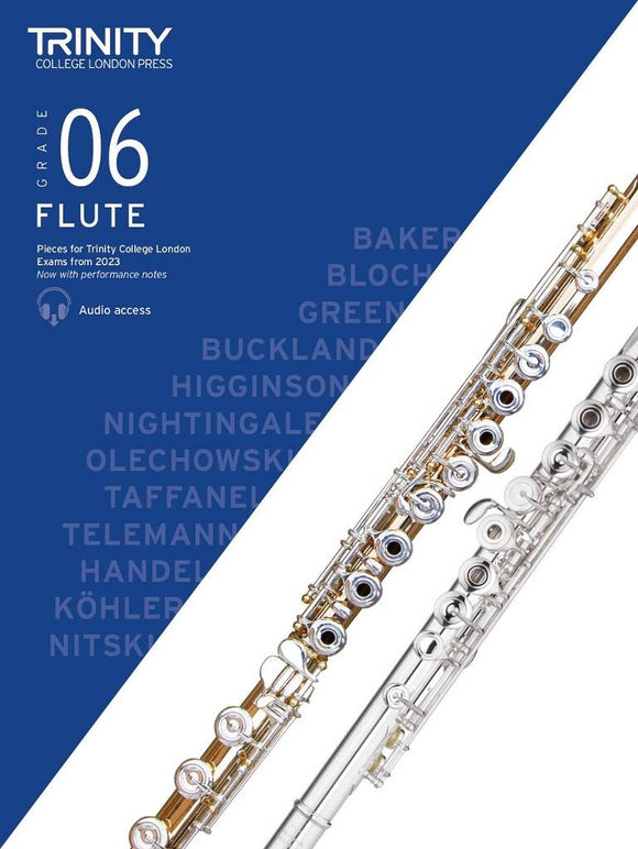 TCL Flute Exam Pieces 2023-2026 Grade 6 Includes Media
