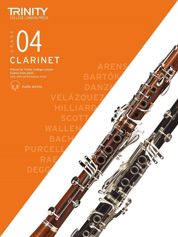 TCL Clarinet Exam Pieces 2023-2026 Grade 4 Includes Media