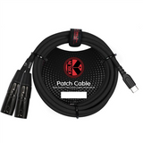 Kirlin USB Y-Cable USB-C to 2 x XLR (M)