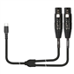Kirlin USB Y-Cable USB-C to 2 x XLR (F)
