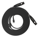 Kirlin USB Y-Cable USB-C to 2 x XLR (F)