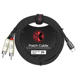 Kirlin USB Y-Cable USB-C to 2 x RCA