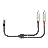 Kirlin USB Y-Cable USB-C to 2 x RCA