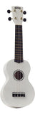 White Mahalo Ukulele