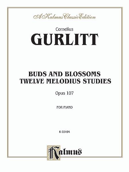 Buds and Blossoms 12 Melodious Studies Opus 107 for Piano