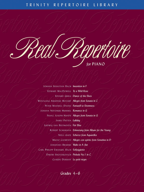Trinity Real Repertoire for Piano