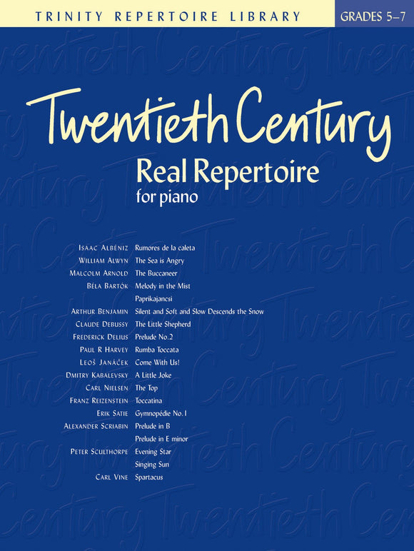 Trinity Repertoire Library Twentieth Century Real Repertoire for Piano