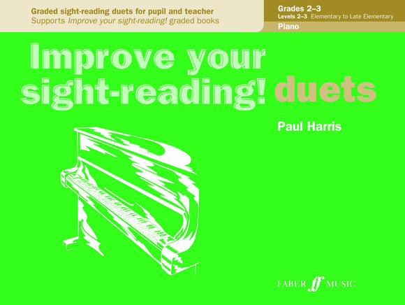 Improve Your Sight Reading Grades 2 to 3 for Piano Duet