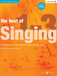 Best of Singing Grades 1 to 3 high voice with CD