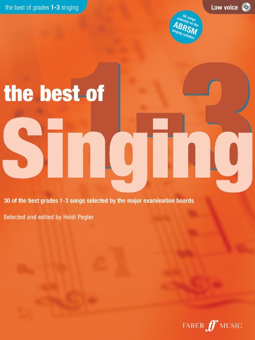 Best of Singing Grades 1 to 3 low voice with CD