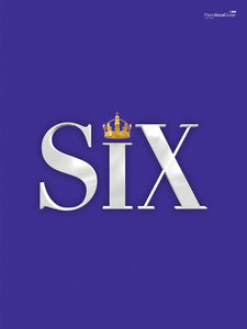 SIX the Musical for Piano Voice Guitar PVG