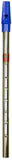 Flageolet Tin Whistle in C - Nickel Plated