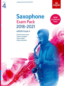 ABRSM Saxophone Exam Pack 2018 to 2021 Grade 4