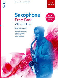 ABRSM Saxophone Exam Pack 2018 to 2021 Grade 5