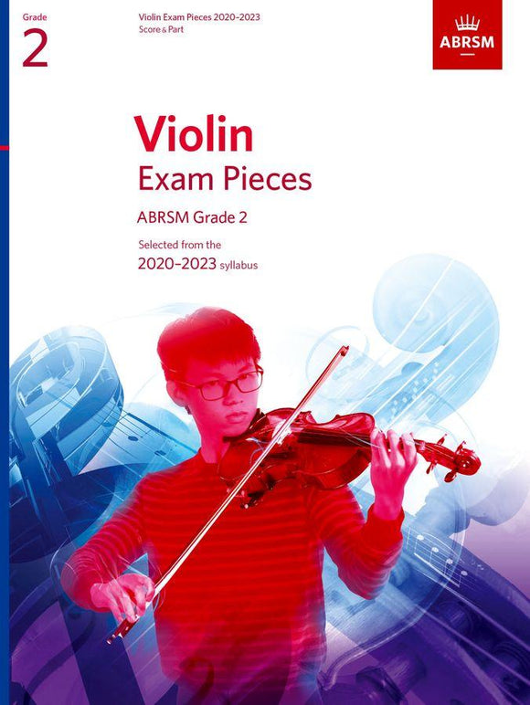 ABRSM Grade 2 Violin Exam Pieces 2020 to 2023 Score and part
