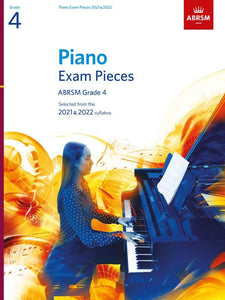 ABRSM Piano Exam Pieces Grade 4 2021 to 2022