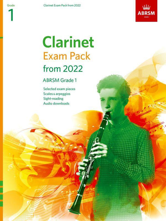 ABRSM Clarinet Exam Pack Grade 1 from 2022