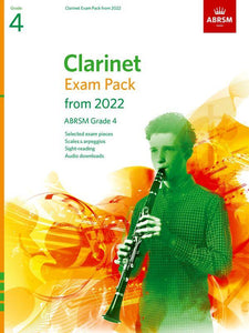 ABRSM Clarinet Exam Pack Grade 4 from 2022