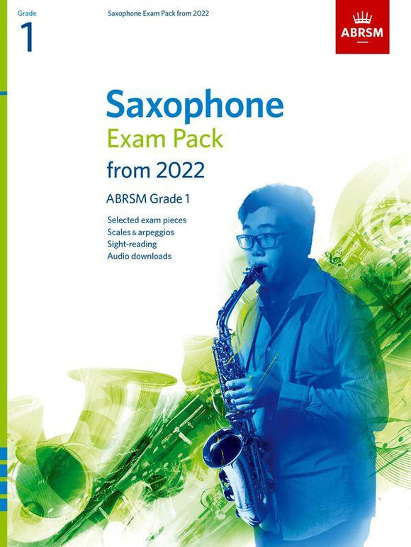 ABRSM Saxophone Exam Pack Grade 1 from 2022