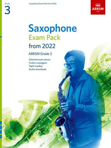ABRSM Saxophone Exam Pack Grade 3 from 2022