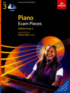 ABRSM Piano Exam Pieces Grade 3 with Audio 2023-2024